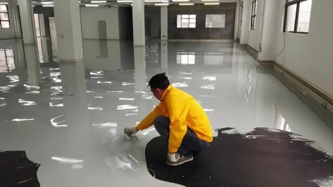 郑州防腐防静电地坪,防腐防静电自流平地坪